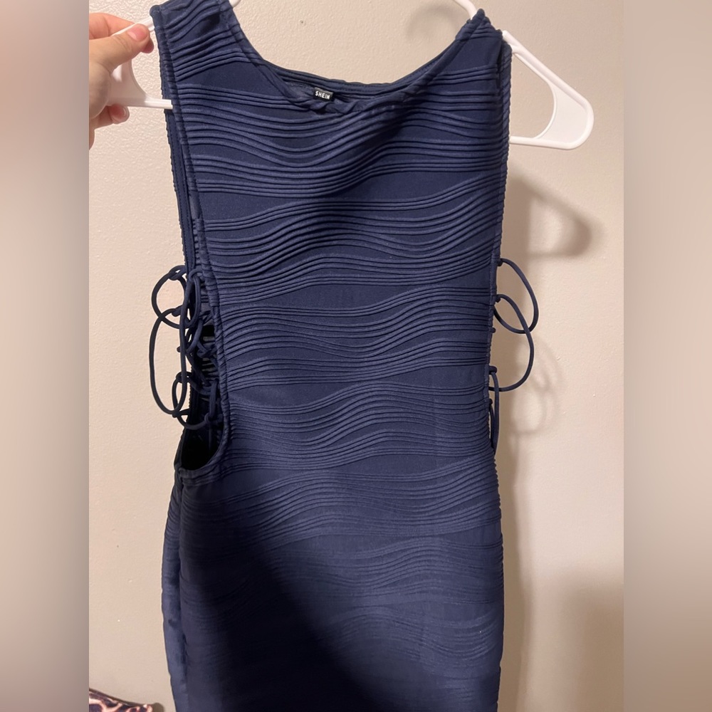 Blue dress